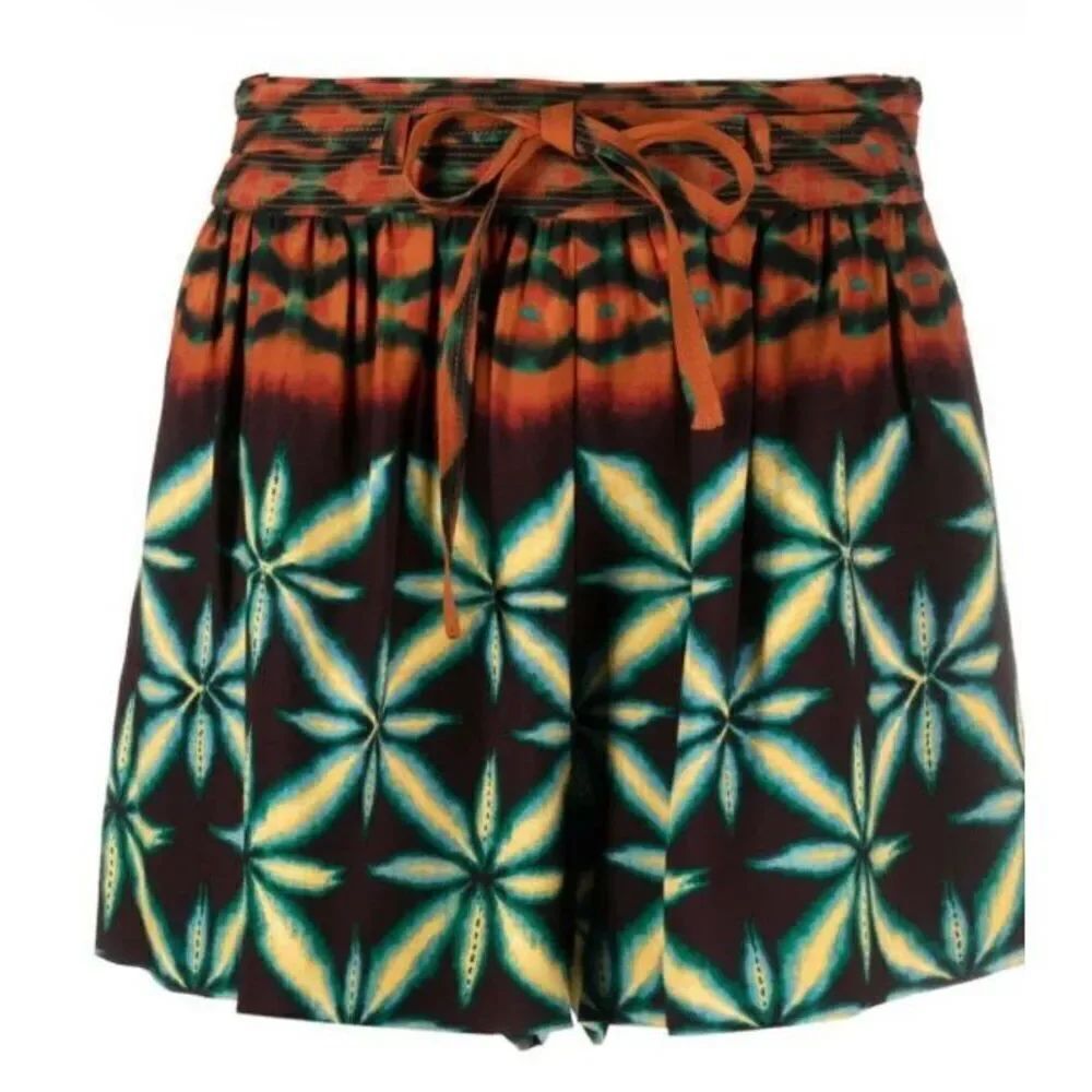ULLA JOHNSON CLEMENTINE SHORT in OLIVINITE NWT Size 6